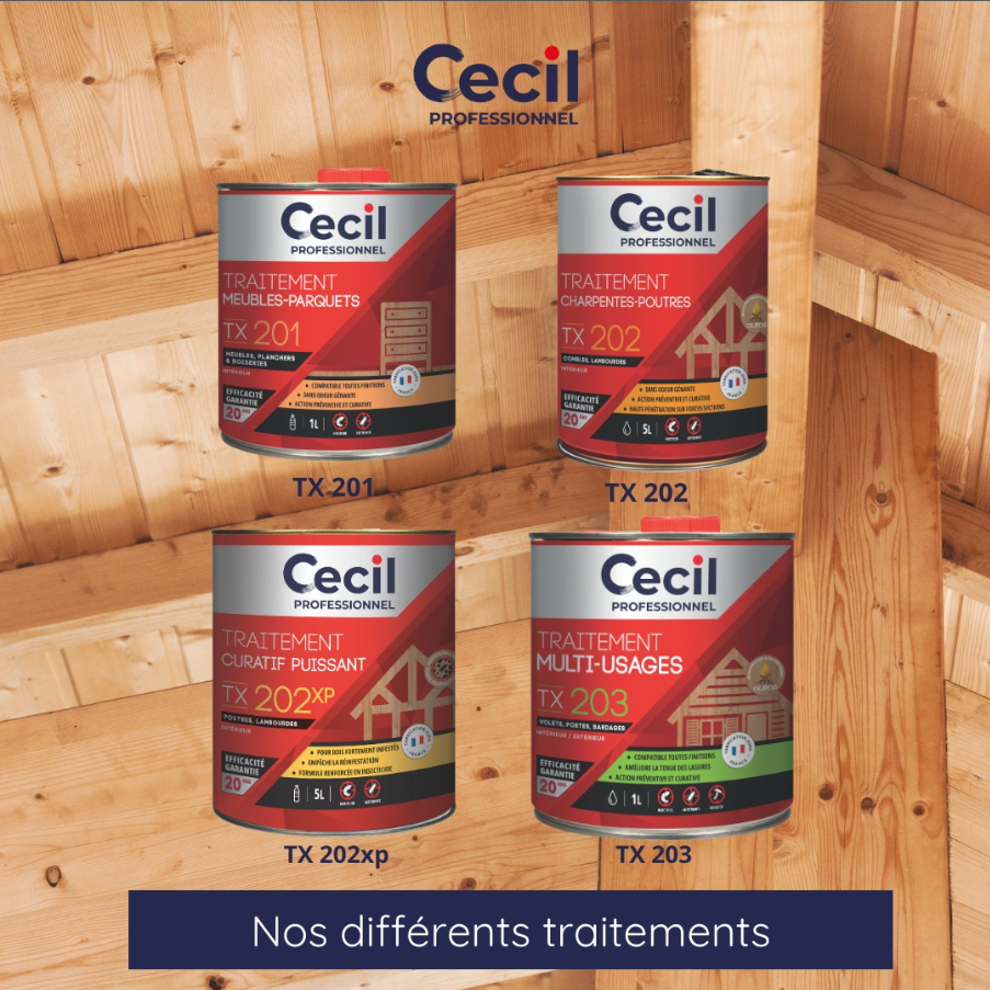 Cecil Professionnel | Peintures, lasures, entretien, protection ...